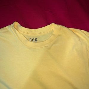 Champs yellow t-shirt